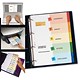 Avery ReadyIndex Dividers with Coloured Contents Sheet Matching Mylar Tabs 1-20 Ref 01966501