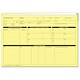 Sigma Personnel Forms Personnel Wallets 235x330mm Yellow Ref G352R [Pack 50]
