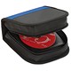 Compucessory CD Storage Wallet Portable for 36 Disks Blue and Black Ref CCS26335