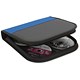 Compucessory CD Storage Wallet Portable for 64 Disks Blue and Black Ref CCS26336