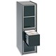 Compucessory CD Storage Tower MDF One-Touch for 400 Disks W270xD207xH703mm Dark Silver Ref CCS45010