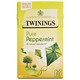 Twinings Infusion Tea Bags Individually-wrapped Peppermint Ref A00810 [Pack 20]