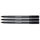 Remarkable Recycled Flame Ball Pen Black Ref 05 PNFLBK10B10 [Pack 10]