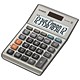 Casio Calculator Euro Desktop Battery/Solar-power 12 Digit 3 Key Memory 103x137x31mm Ref MS120ER
