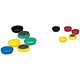 5 Star Office Round Plastic Covered Magnets 24mm Assorted