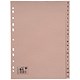 5 Star Office Index A-Z 20-Part 180gsm A4 Buff Manilla