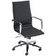 Image of Influx Breeze Executive Armchair Back H560mm Seat W490xD430xH480-560mm Black Ref F7A