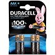 Duracell Ultra M3 MN2400 Battery Alkaline 1.5V AAA Ref 75051959 [Pack 4]