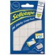 Sellotape Sticky Loop Pads 96 Pads 20x20mm White Ref 504051