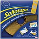 Sellotape Sticky Hook and Loop Strip in Handy Dispenser 20mmx6m Ref 531366