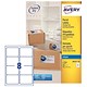 Avery Quick DRY Addressing Labels Inkjet 8 per Sheet 99.1x67.7mm White Ref J8165 [800 Labels]