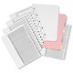 Concord Presentation Index Unpunched 5-Part A4 Assorted Ref 75999 [Pack 20]