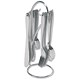 CaterX Cutlery Set of 6 Knives 6 Forks 6 Spoons 6 Teaspoons Stainless Steel Ref DTB009A01-24