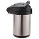 CaterX Vacuum Air Pot Capacity with Push-button Top Dispensing 3 Litres Stainless Steel Ref NLB300
