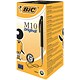 Bic M10 Clic Ball Pen Retractable 1.0mm Tip 0.3mm Line Black Ref 1199190125 [Pack 50]