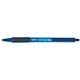 Bic SoftFeel Clic Pen Retractable Rubberised Barrel 1.0mm Tip 0.3mm Line Blue Ref 837398 [Pack 12]