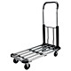 RelX Platform Truck Lightweight Aluminium Adjustable Capacity 100kg Foot Size W415xL500-725mm Ref PH153
