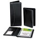 Impala Business Card Book Leather-look with 2-sided Welded Clear Pockets Capacity 96 Black Ref BCB9601