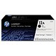 Image of Hewlett Packard [HP] No. 12A Laser Toner Cartridge Page Life 4000pp Black Ref Q2612AD [Pack 2]