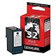 Lexmark No. 32 Inkjet Cartridge Black Ref 0080D2956 [Pack 2]
