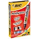 BIC Permanent Marker Chisel Tip Assorted [Pack 4]