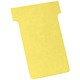 Nobo T-Cards 48.5x85mm Size 2 Yellow Ref 32938904 [Pack 100]