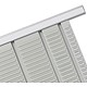 Nobo T-Card Pair of Tracks 388mm Size 12 Ref 32938888