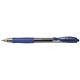 Pilot G207 Gel Rollerball Pen Rubber Grip Retractable 0.7mm Tip 0.4mm Line Blue Ref BLG20703 [Pack 12]
