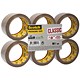 Scotch Classic Packaging Tape W50mmxL66m Buff Ref C5066T [Pack 6]