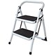 RELX Universal Folding Ladder 2 Step Steel with Rubber Treads Ref 176360