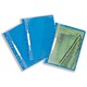 Durable Project Flat File Plastic Multipunched Clear Front A4 Blue Ref A4 [Pack 25]