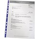 Esselte Premium Polished Presentation Pockets Top-opening A4 Clear Ref 47185 [Pack 25]