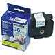 Brother P-touch TZ Label Tape 36mmx8m Blue on White Ref TZ263