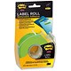 Image of Post-it Super Sticky Removable Label Roll Green 25mmx18m Ref 2600GEU