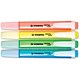 Stabilo Swing Cool Highlighter Water-based Chisel Tip 1-4mm Line Assorted Ref 275/4 [Wallet 4]