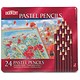 Derwent Pastel Pencils Cedar Wood Assorted Colours Ref 32992 [Pack 24]