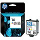 Hewlett Packard [HP] No. 14 Inkjet Cartridge 23ml Tri-colour Ref C5010DE