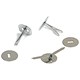 IXL Premier-Grip Paper Binders Tinned Steel with Washers 51mm Ref 804700196-62 [Pack 200]
