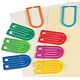Laurel Mini King Klips Paperclips Plastic Non-magnetising Assorted Colours Ref 25948 [Pack 50]