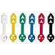 Laurel Duo Bag Fastener 2-Position Reusable Plastic Assorted Ref 25958 [Pack 125]