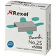 Rexel 25 Staples 4mm [Pack 5000]