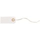 Merit White Strung Tag 120x60mm [Pack 75]
