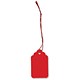 Merit Strung Tickets Durable 48x30mm Red Ref TK7013 [Pack 125]