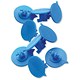 Versapak Button Seals Blue for Versapak Mailing Pouches Ref IMSEALBL [Pack 500]