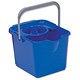 Addis Mop Bucket Single 10 Litre with Removable Single Socket Wringer Blue Ref 8643JBL