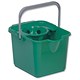 Addis Mop Bucket Single 10 Litre with Removable Single Socket Wringer Green Ref 8643GRN