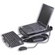 Compucessory Notebook Swivel Stand for 110 degrees Tilt 10degrees Adjustable to 115mm Black Ref CCS00500