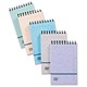 Europa Major Notepad Wirebound Elasticated Ruled 80gsm 300 Pages 202x127mm Assorted B Ref 4881 [Pack 10]
