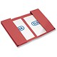 Guildhall Legal Wallet Double Pocket Manilla 315gsm 2x35mm Foolscap Red Ref 214 [Pack 25]
