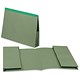 Guildhall Legal Wallet Double Pocket Reinforced Manilla 315gsm 2x35mm Foolscap Green Ref 218 [Pack 25]